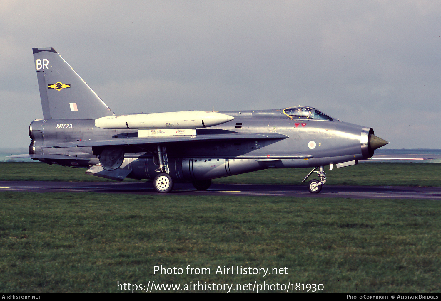 Aircraft Photo of XR773 | English Electric Lightning F6 | UK - Air Force | AirHistory.net #181930