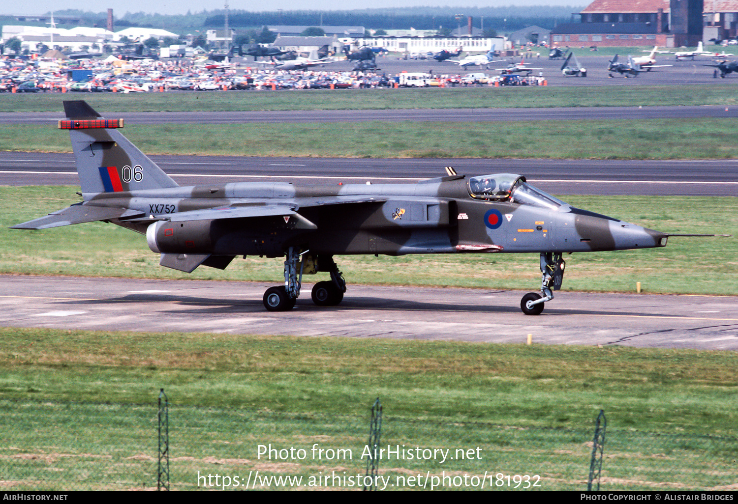 Aircraft Photo of XX752 | Sepecat Jaguar GR1 | UK - Air Force | AirHistory.net #181932