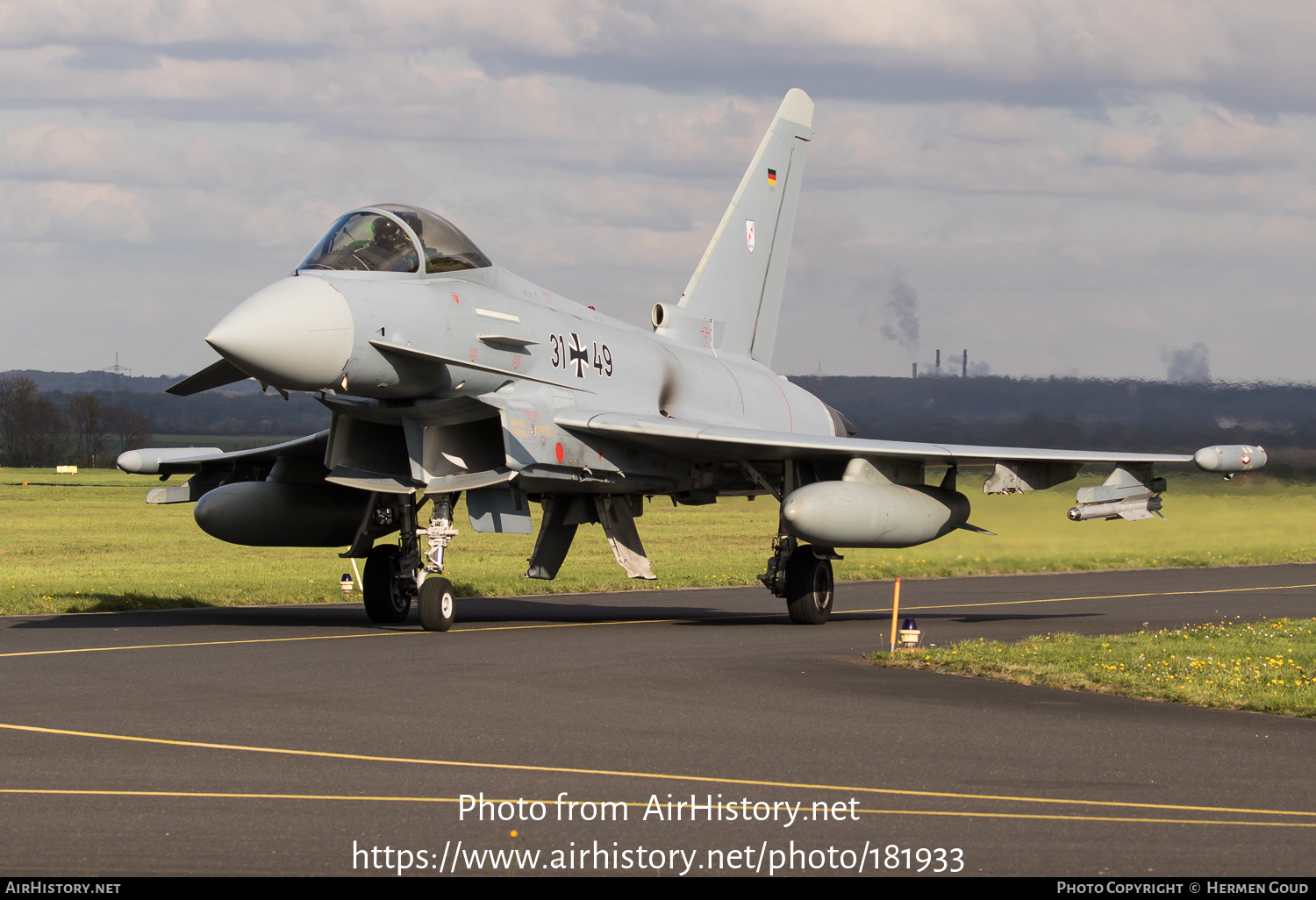 Aircraft Photo of 3149 | Eurofighter EF-2000 Typhoon ... | Germany - Air Force | AirHistory.net #181933