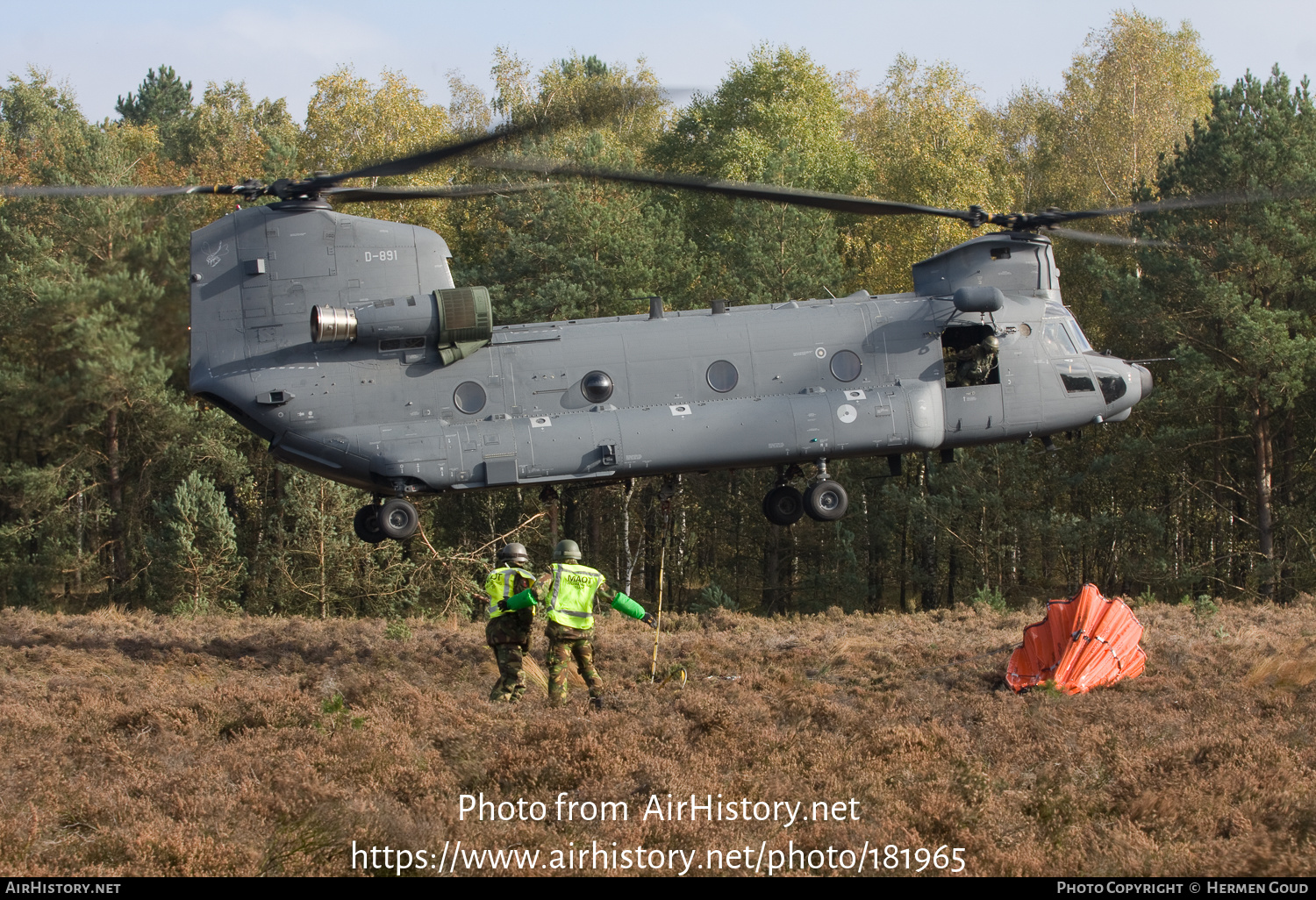 Aircraft Photo of D-891 | Boeing CH-47F Chinook (414) | Netherlands - Air Force | AirHistory.net #181965