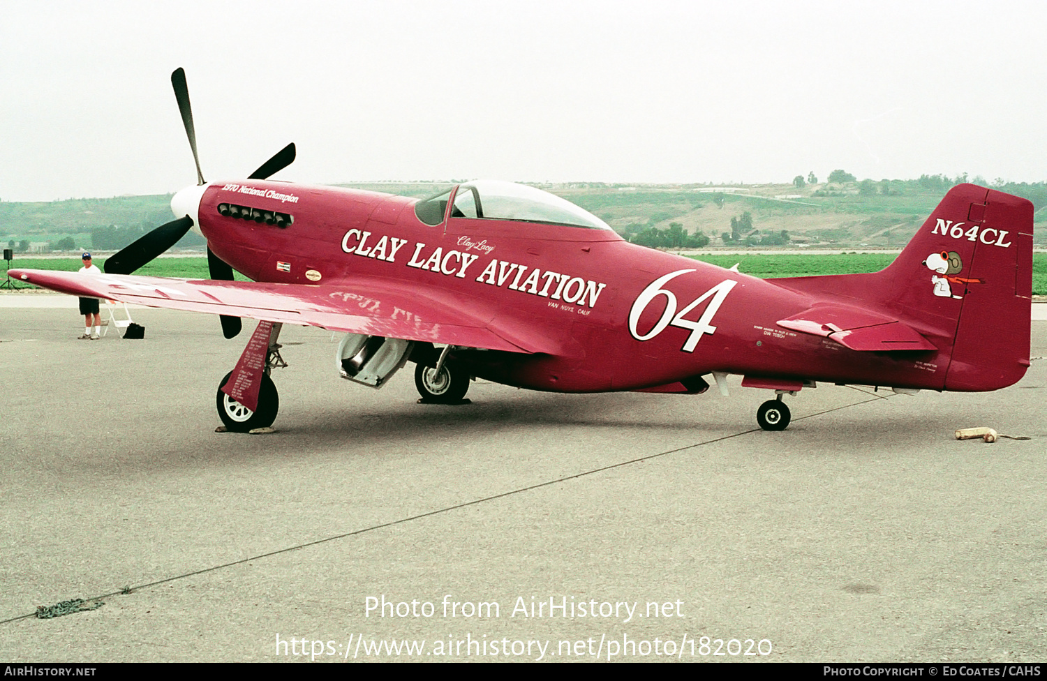 Aircraft Photo of N64CL | North American P-51D Mustang | AirHistory.net #182020