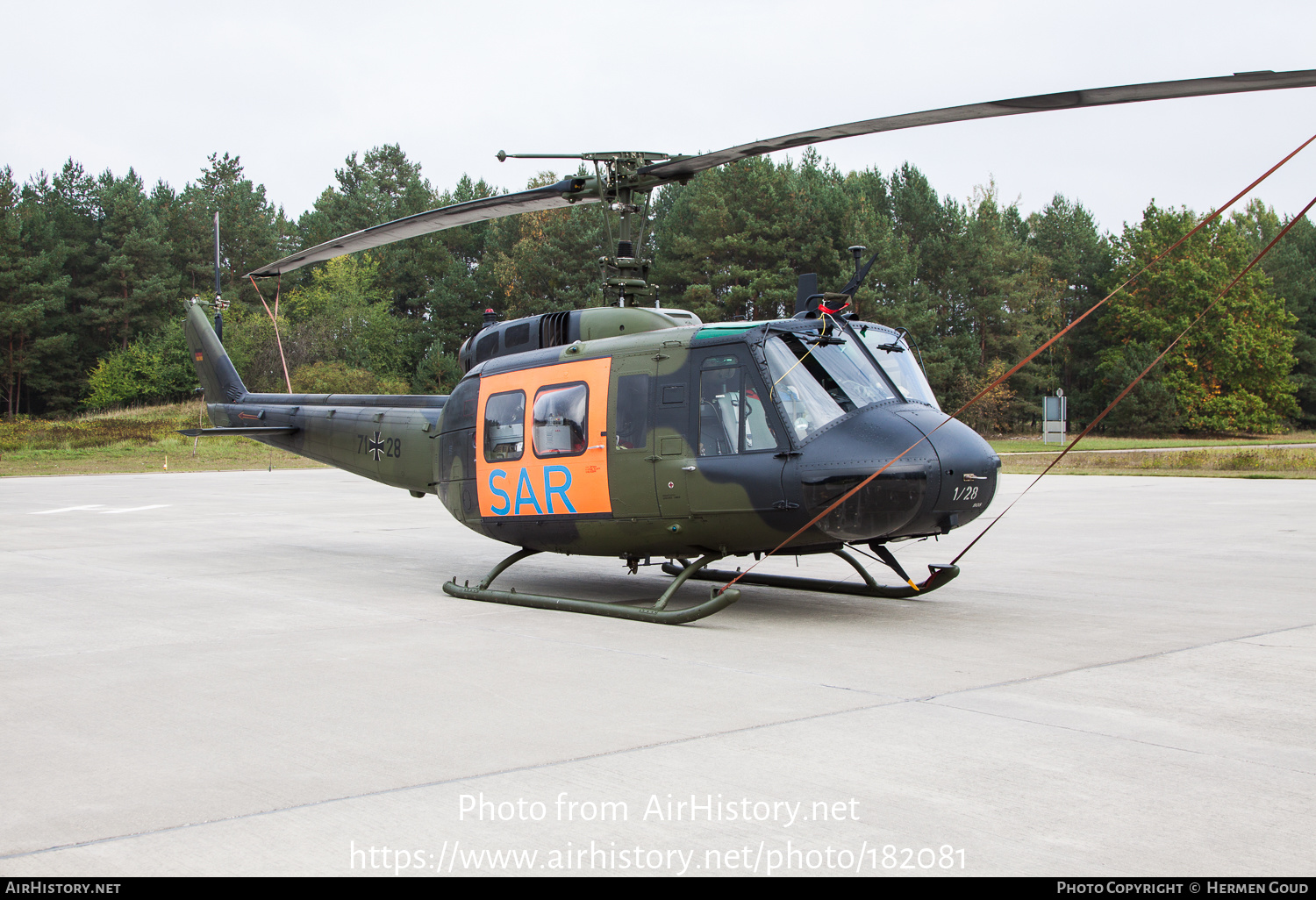 Aircraft Photo of 7128 | Bell UH-1D Iroquois | Germany - Air Force | AirHistory.net #182081