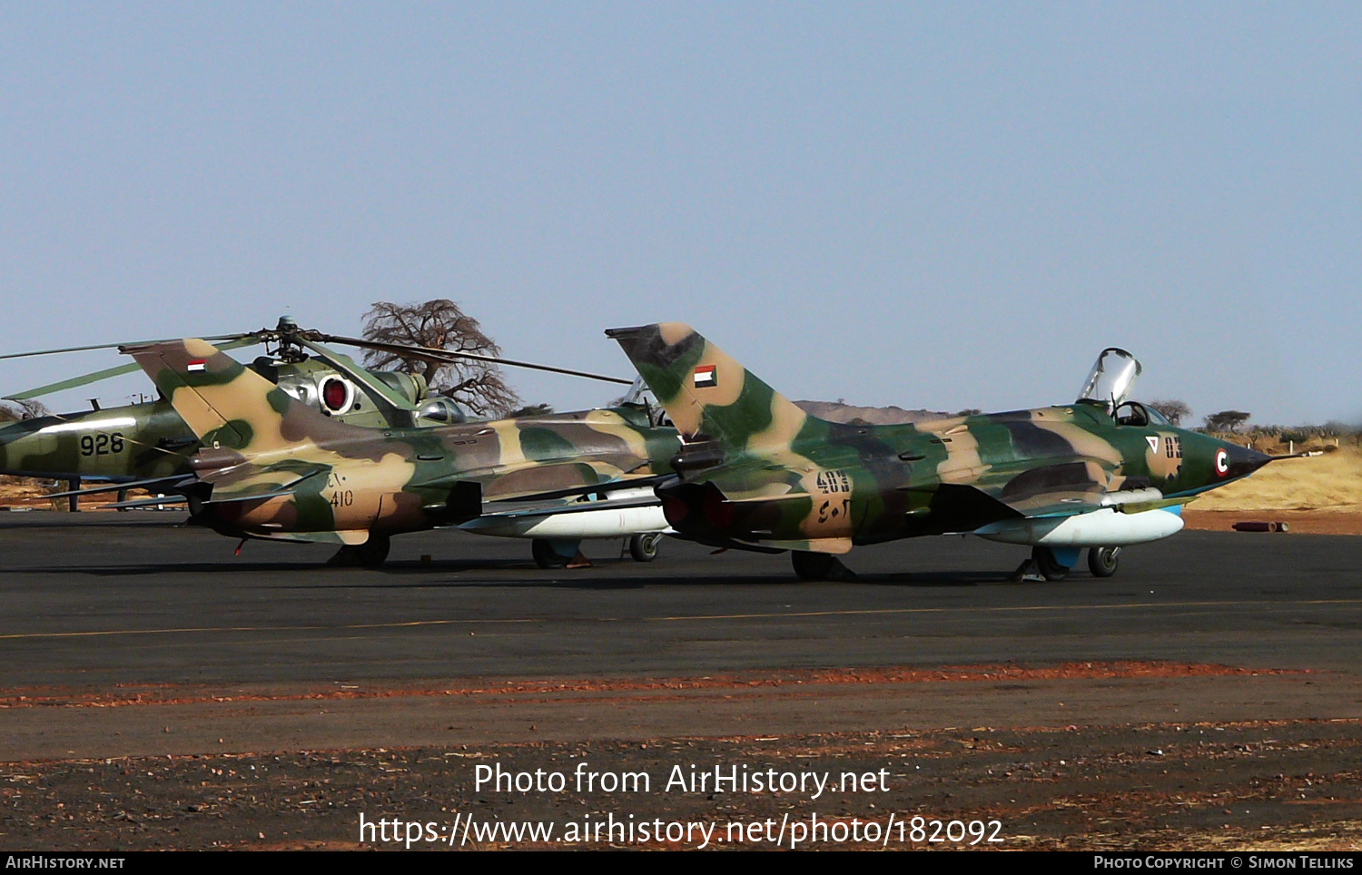 Aircraft Photo of 403 / ٤٠٣ | Nanchang A-5C | Sudan - Air Force | AirHistory.net #182092