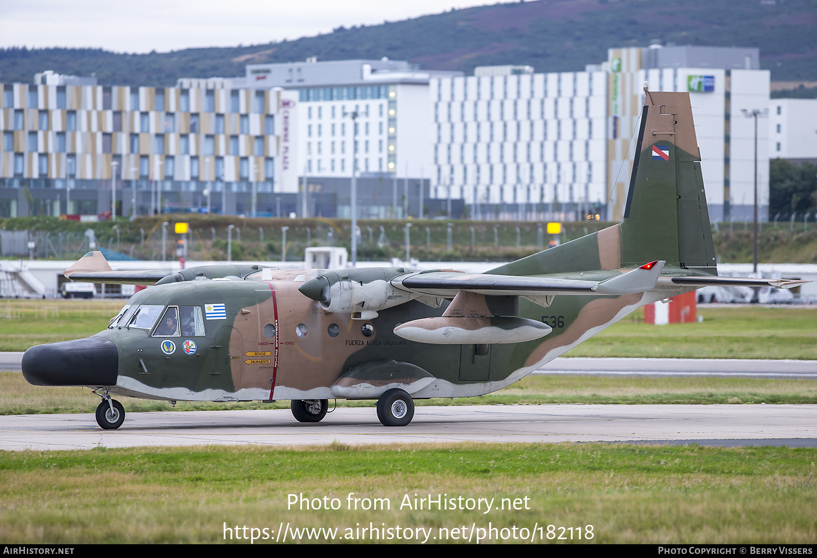 Aircraft Photo of 536 | CASA C-212-300 Aviocar | Uruguay - Air Force | AirHistory.net #182118