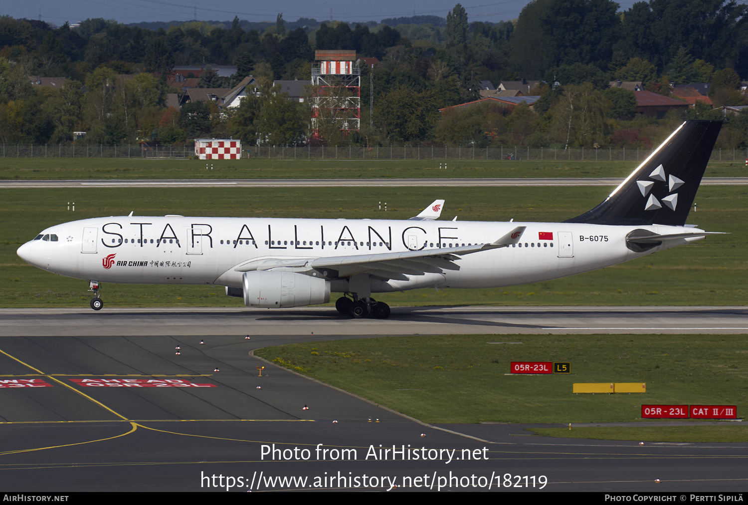 Aircraft Photo of B-6075 | Airbus A330-243 | Air China | AirHistory.net #182119