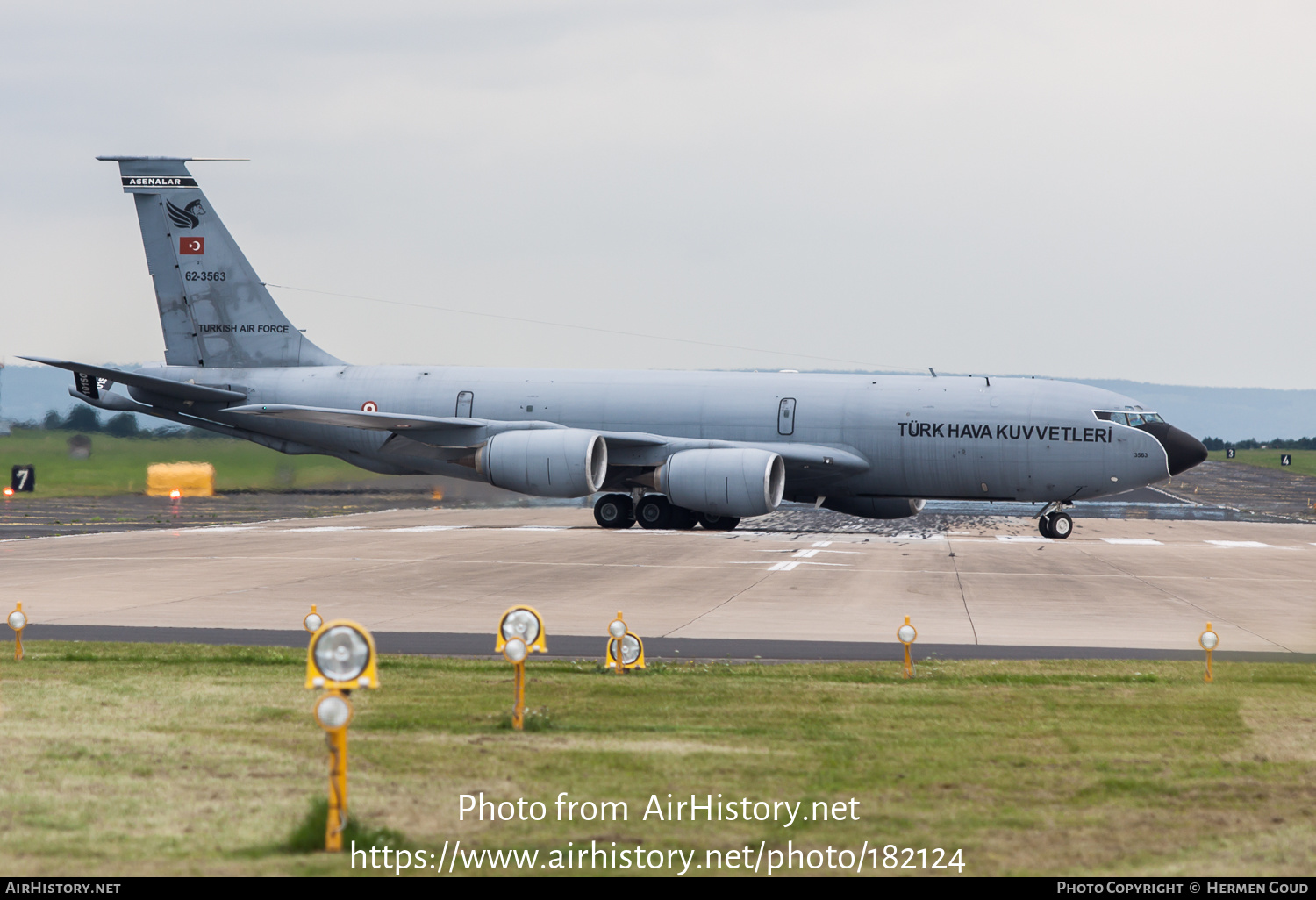 Aircraft Photo of 62-3563 | Boeing KC-135R Stratotanker | Turkey - Air Force | AirHistory.net #182124