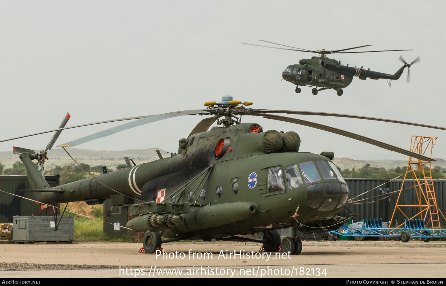 Aircraft Photo of 605 | Mil Mi-17 | Poland - Army | AirHistory.net #182134