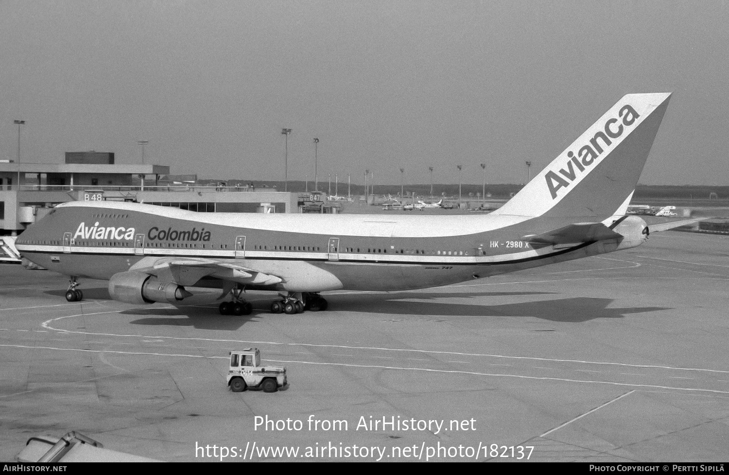 Aircraft Photo of HK-2980X | Boeing 747-259BM | Avianca | AirHistory.net #182137