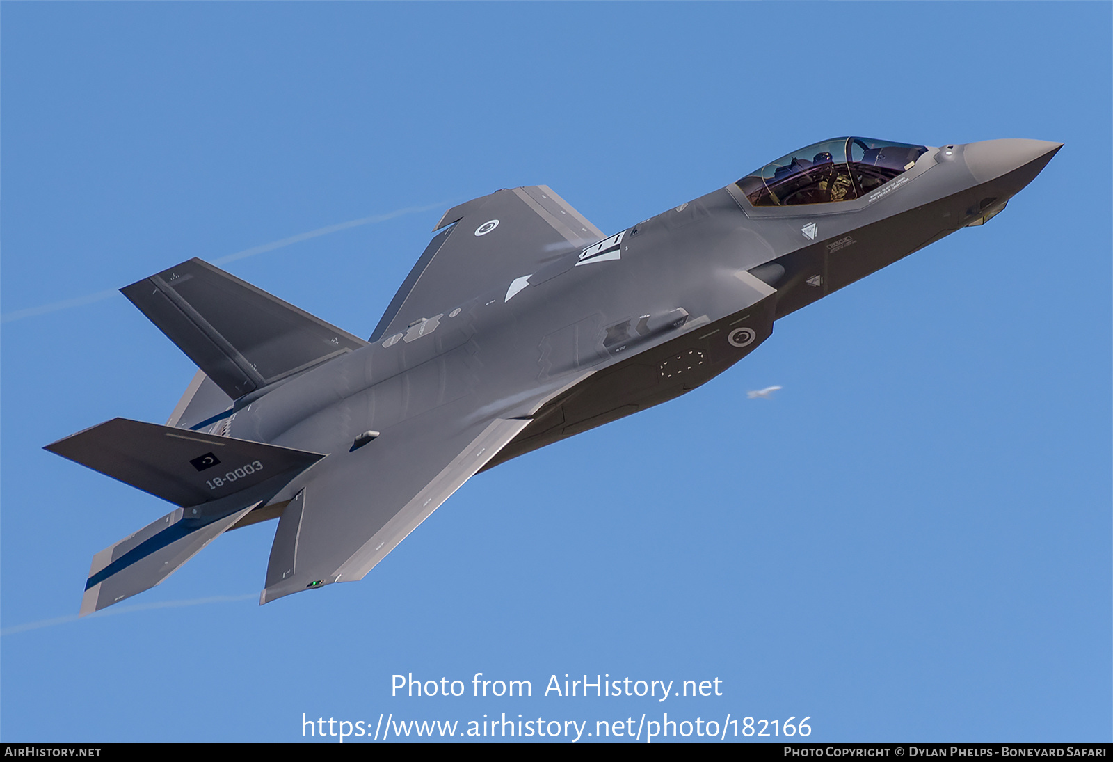 Aircraft Photo of 18-0003 | Lockheed Martin F-35A Lightning II | Turkey - Air Force | AirHistory.net #182166