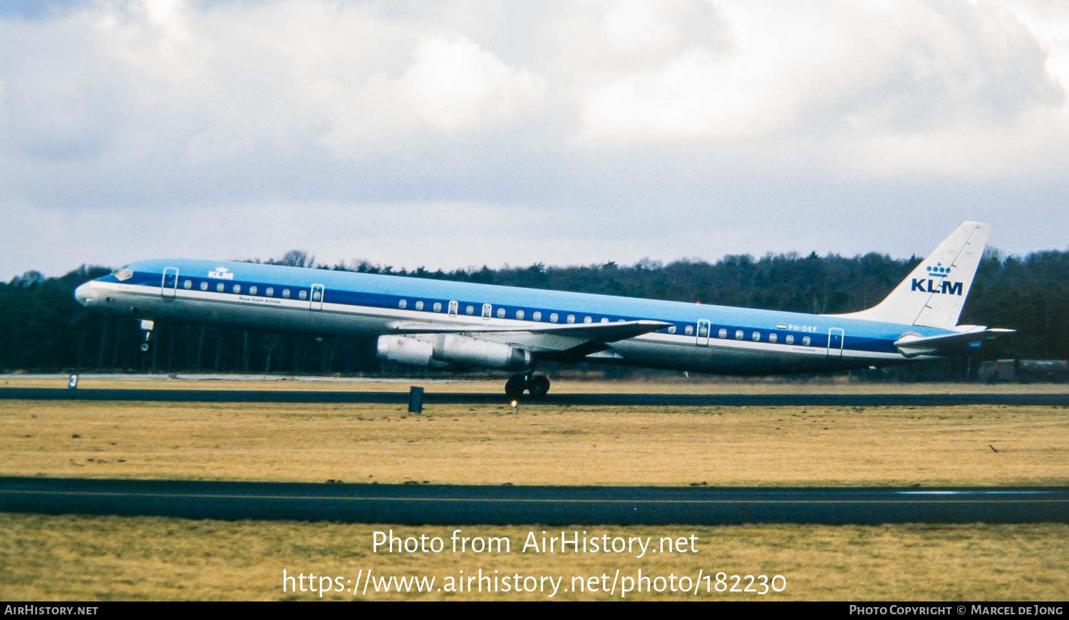 Aircraft Photo of PH-DEF | McDonnell Douglas DC-8-63 | KLM - Royal Dutch Airlines | AirHistory.net #182230