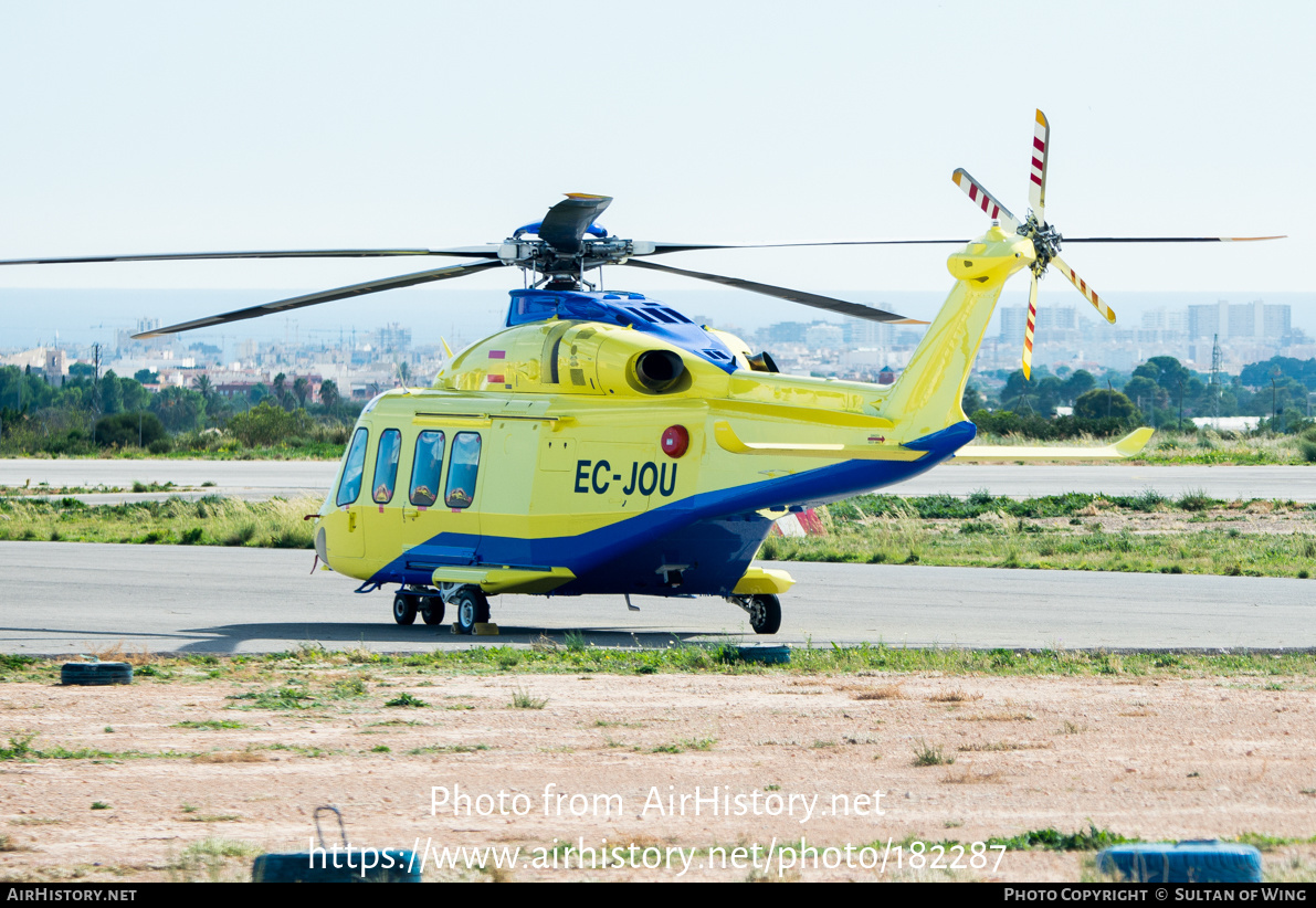 Aircraft Photo of EC-JOU | AgustaWestland AW-139 | Babcock International | AirHistory.net #182287