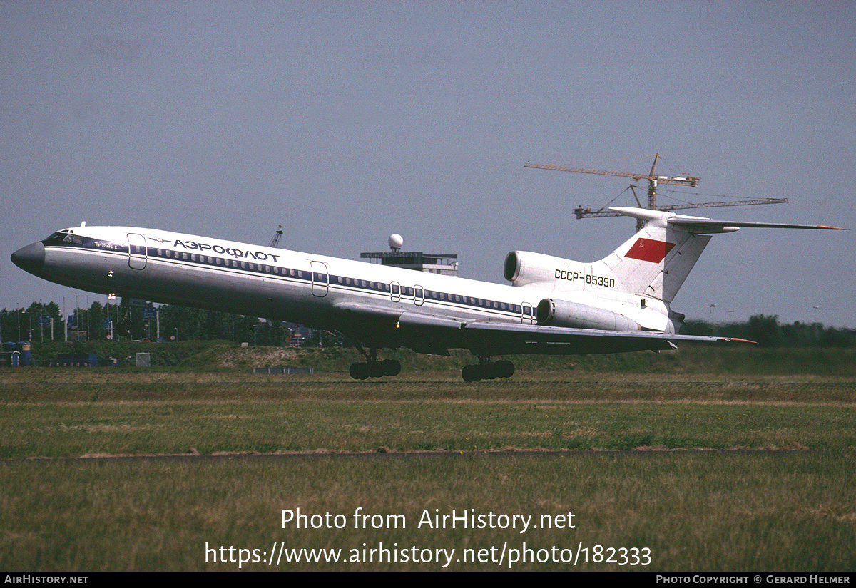 Aircraft Photo of CCCP-85390 | Tupolev Tu-154B-2 | Aeroflot | AirHistory.net #182333