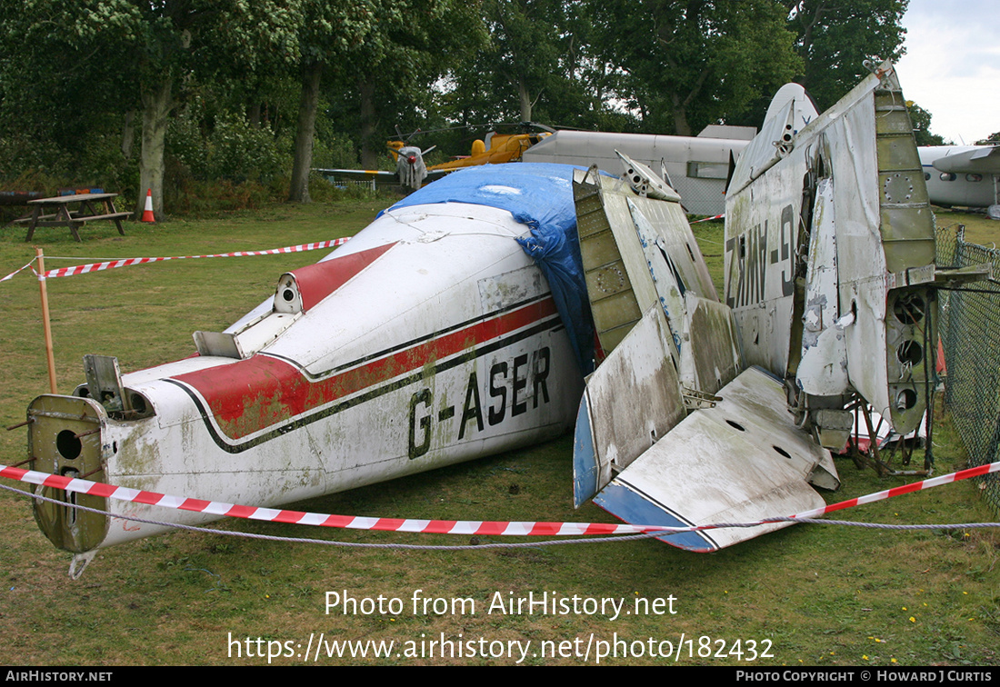 Aircraft Photo of G-ASER | Piper PA-23-250 Aztec B | AirHistory.net #182432