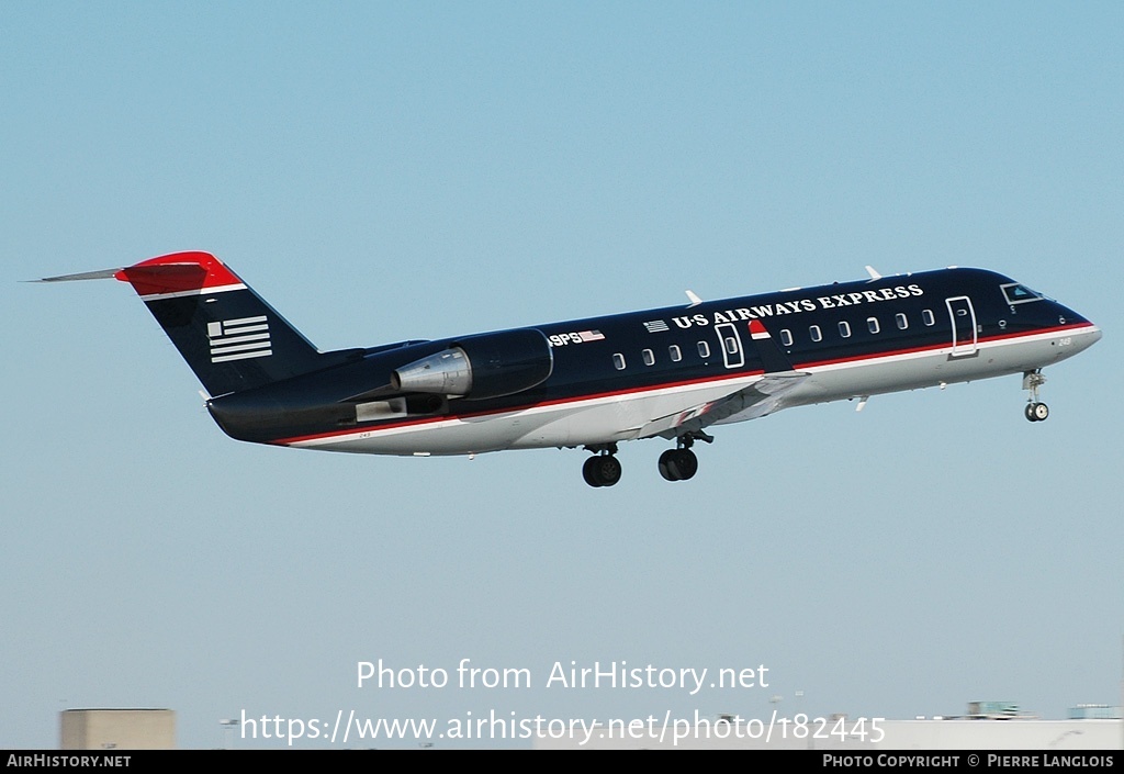 Aircraft Photo of N249PS | Bombardier CRJ-200ER (CL-600-2B19) | US Airways Express | AirHistory.net #182445