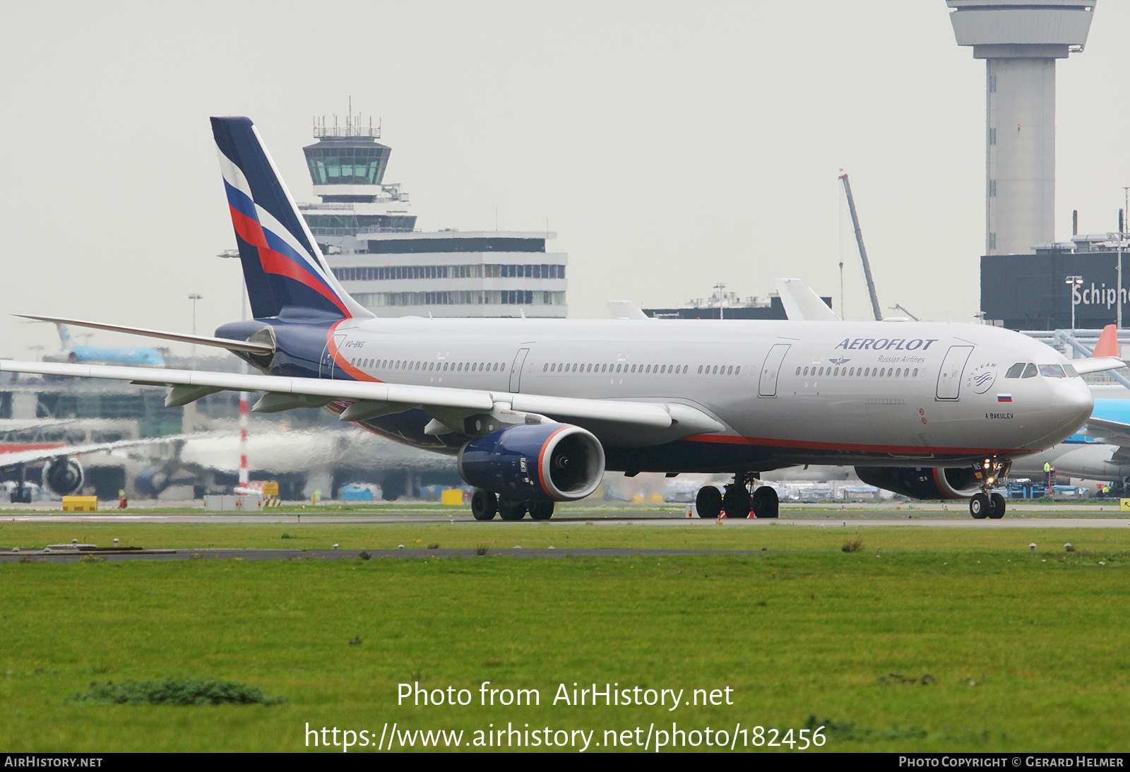 Aircraft Photo of VQ-BNS | Airbus A330-343E | Aeroflot - Russian Airlines | AirHistory.net #182456