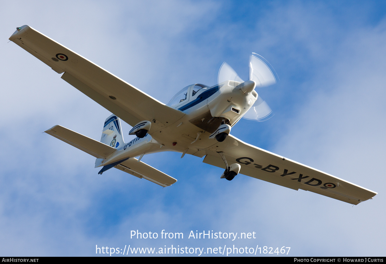 Aircraft Photo of G-BYXD | Grob G-115E Tutor | UK - Air Force | AirHistory.net #182467