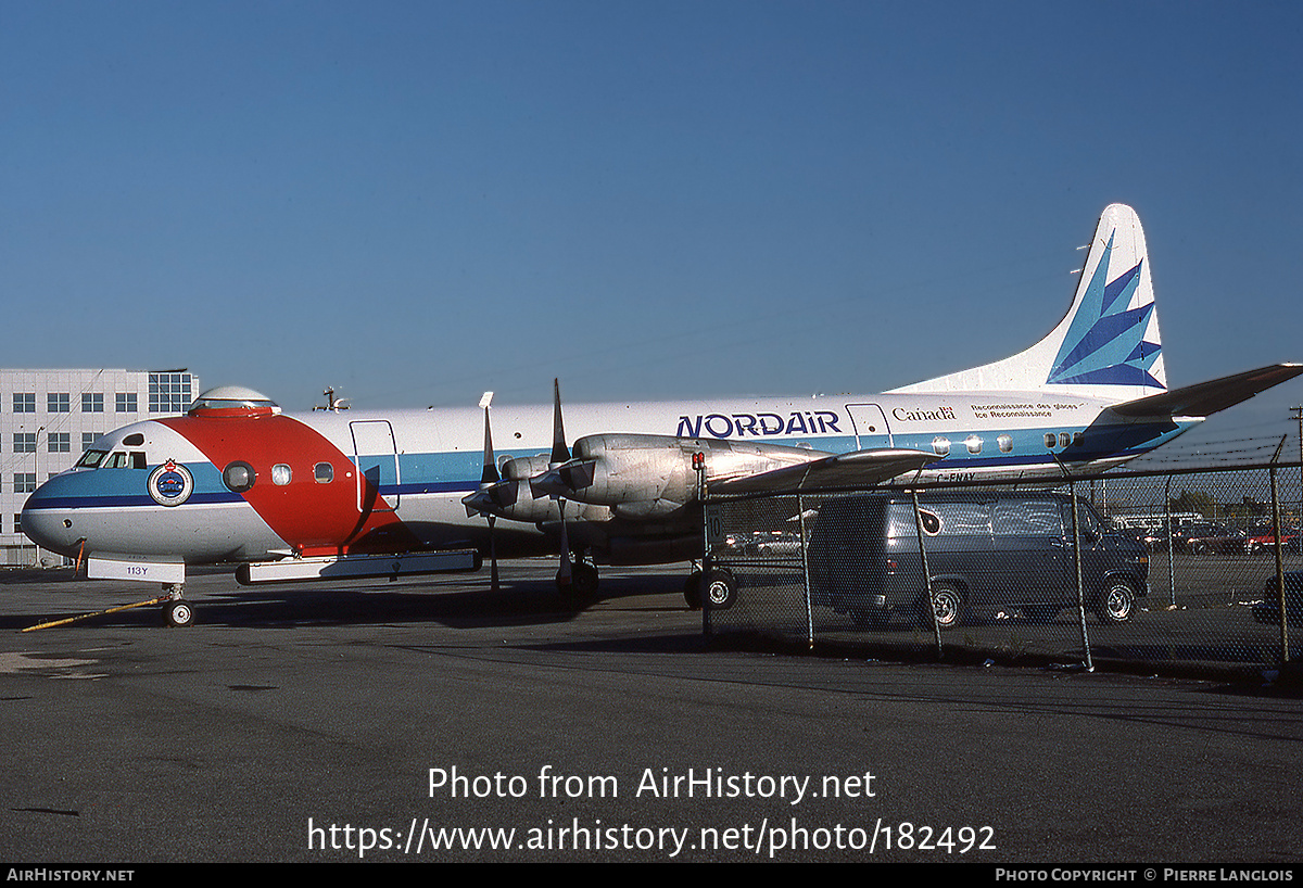 Aircraft Photo of C-FNAY | Lockheed L-188C(IR) Electra | Nordair | AirHistory.net #182492