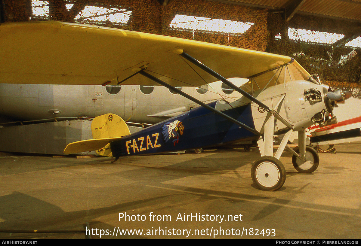 Aircraft Photo of F-AZAZ | Morane-Saulnier MS-185 Avionnette | AirHistory.net #182493