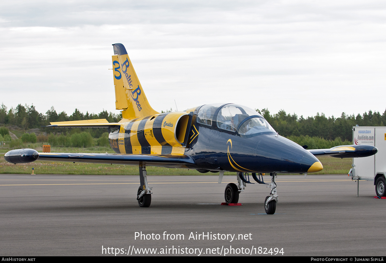 Aircraft Photo of YL-KSS | Aero L-39C Albatros | Baltic Bees Jet Team | AirHistory.net #182494