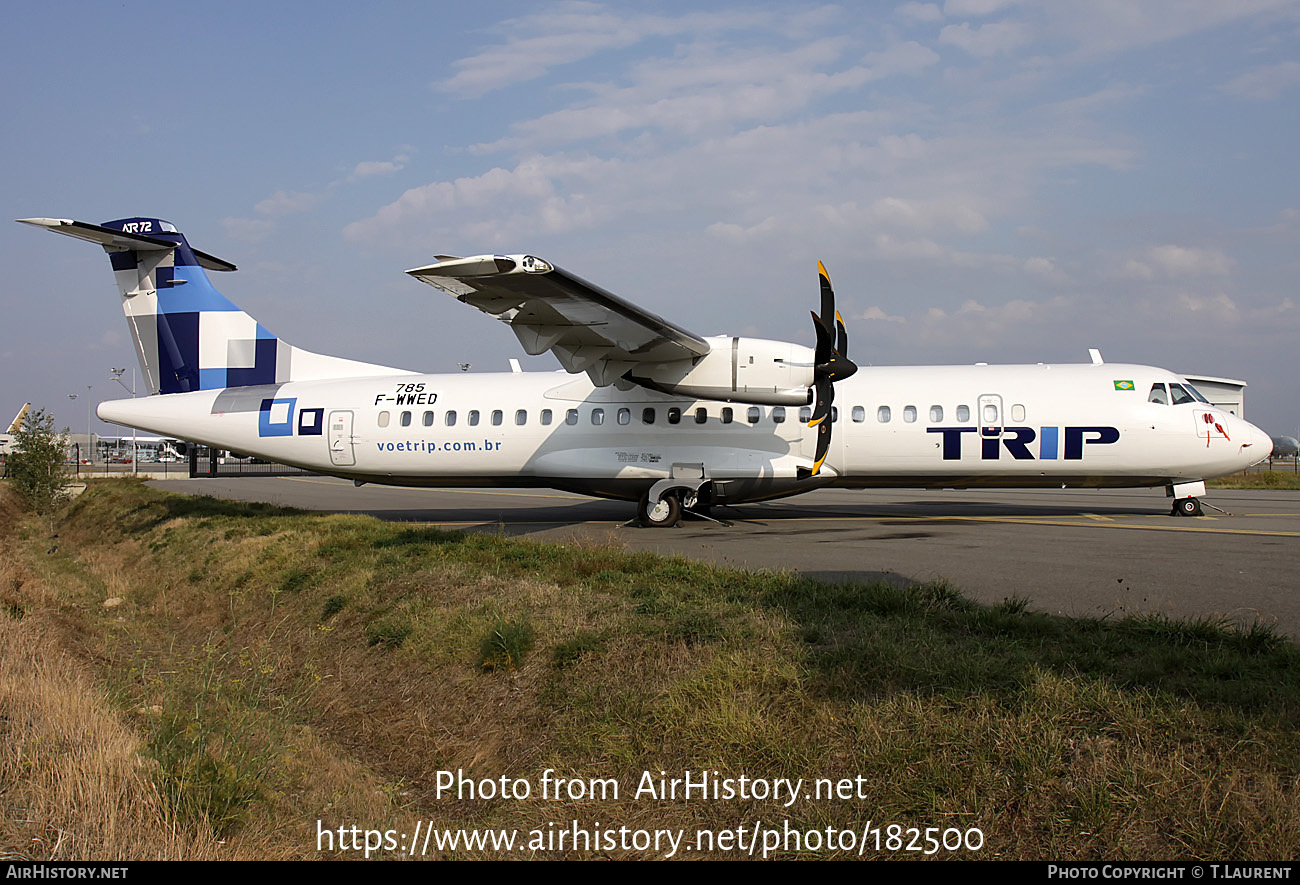 Aircraft Photo of F-WWED | ATR ATR-72-500 (ATR-72-212A) | TRIP Linhas Aéreas | AirHistory.net #182500