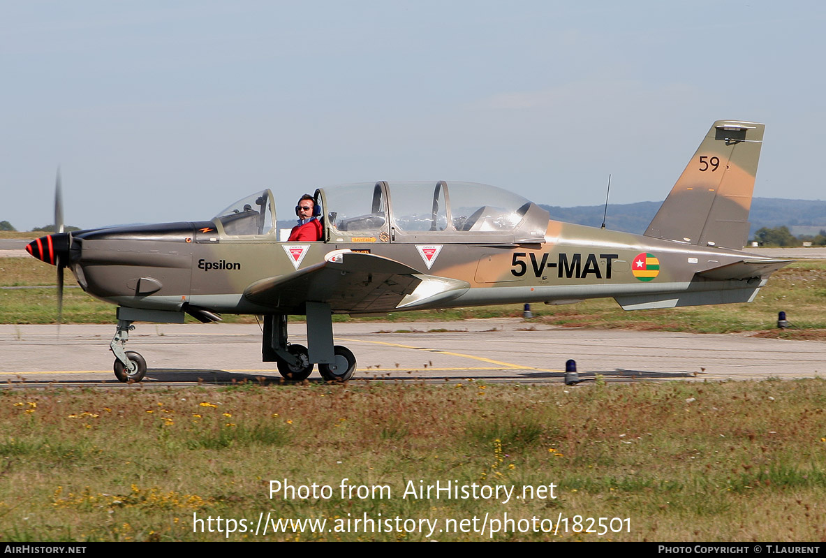 Aircraft Photo of 5V-MAT | Socata TB-30A Epsilon | Togo - Air Force | AirHistory.net #182501