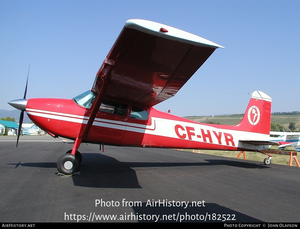 Aircraft Photo of CF-HYR | Cessna 180 | AirHistory.net #182522