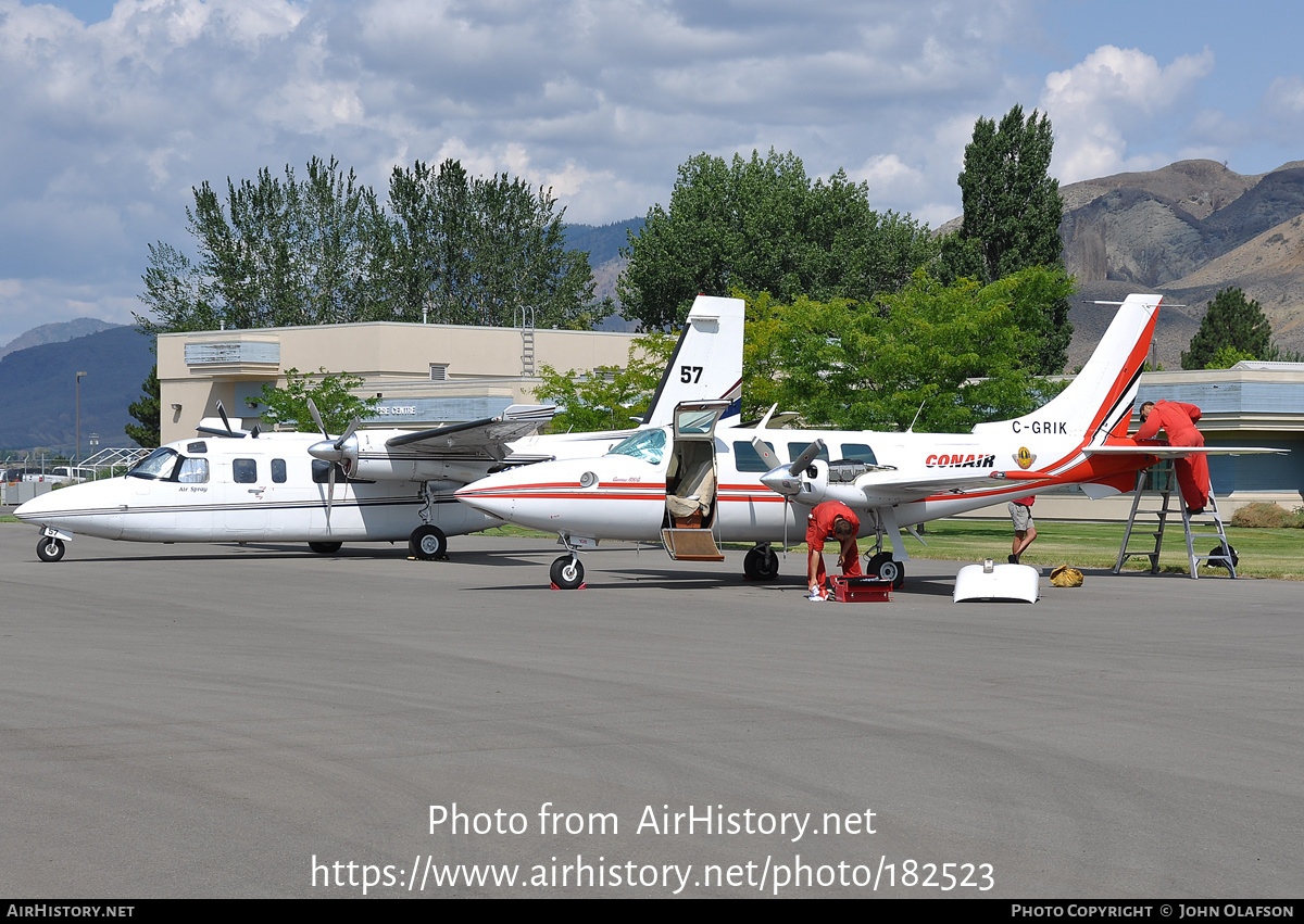 Aircraft Photo of C-GRIK | Piper Aerostar 600A | Conair Aviation | AirHistory.net #182523