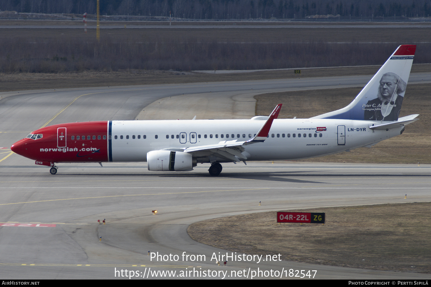 Aircraft Photo of LN-DYR | Boeing 737-8JP | Norwegian | AirHistory.net #182547