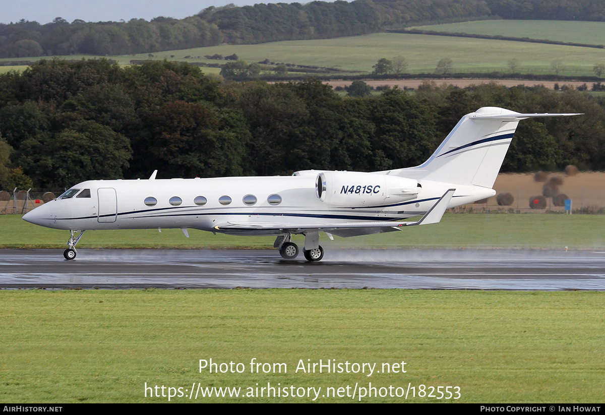 Aircraft Photo of N481SC | Gulfstream Aerospace G-IV Gulfstream IV-SP | AirHistory.net #182553