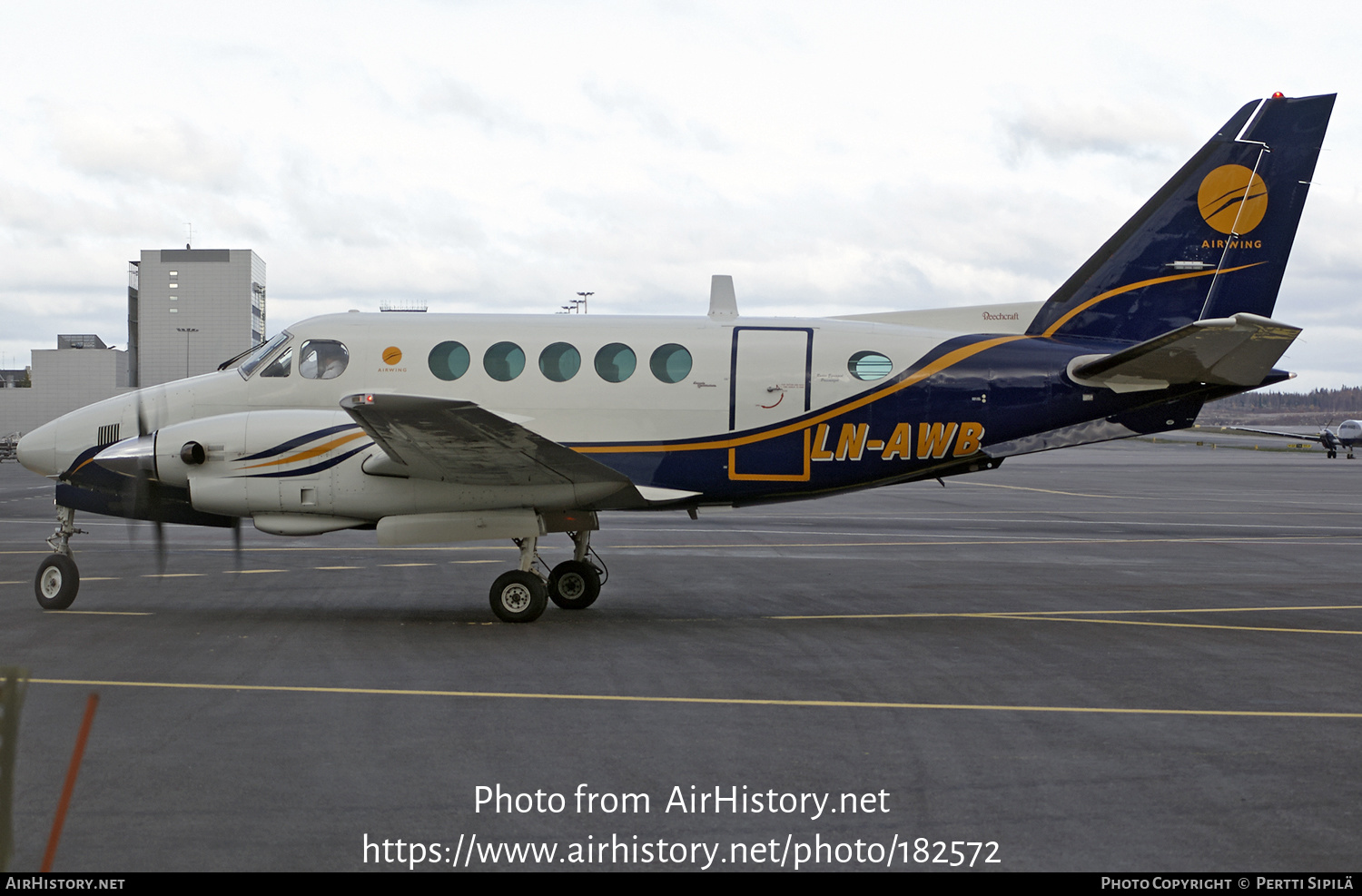 Aircraft Photo of LN-AWB | Beech A100 King Air | Airwing | AirHistory.net #182572