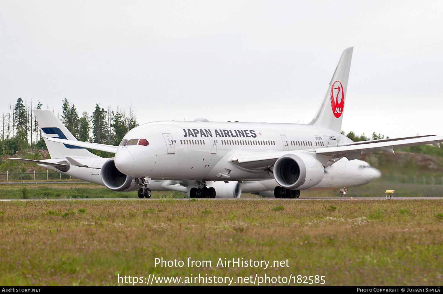 Aircraft Photo of JA839J | Boeing 787-8 Dreamliner | Japan Airlines - JAL | AirHistory.net #182585