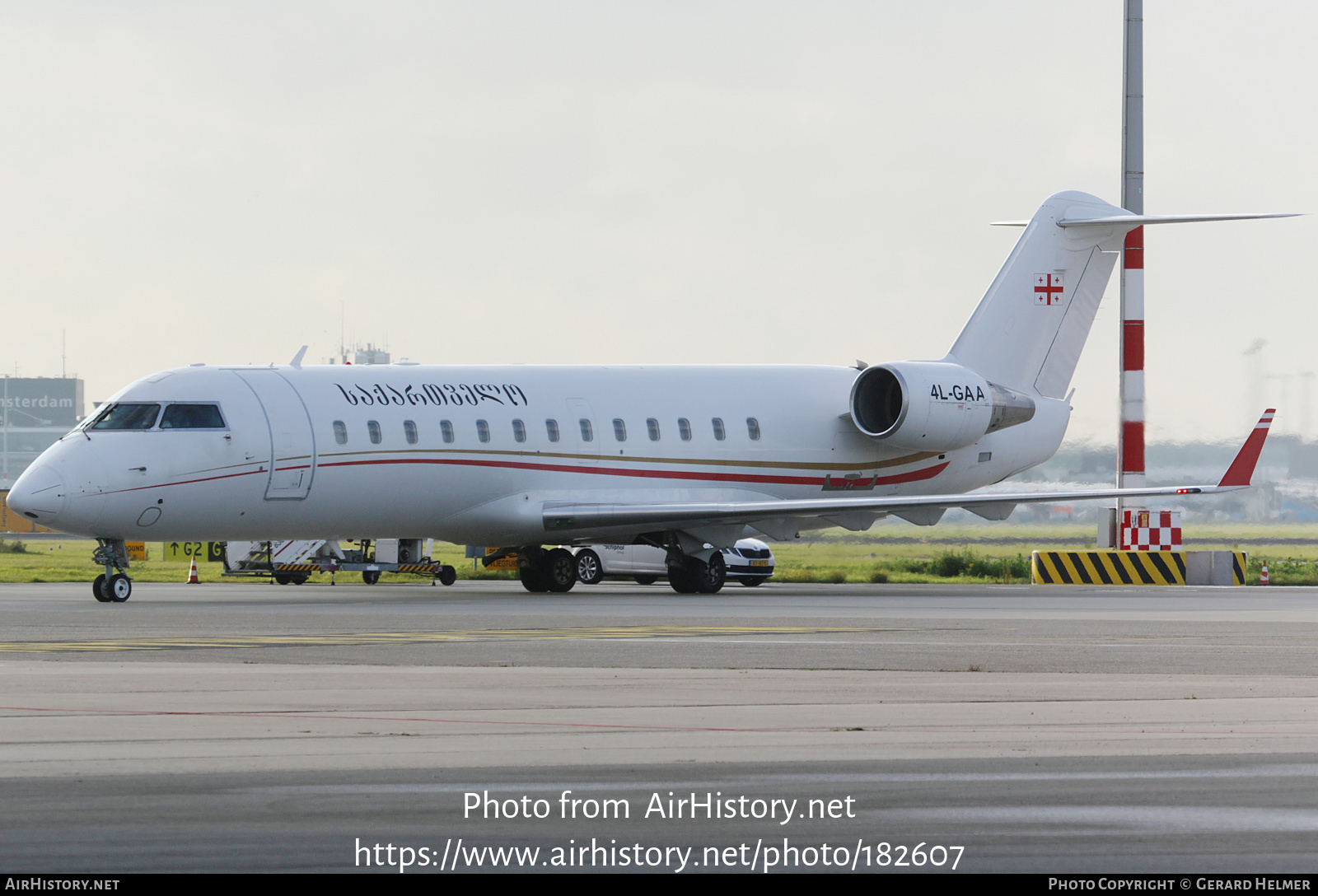 Aircraft Photo of 4L-GAA | Bombardier Challenger 850 (CRJ-200SE/CL-600-2B19) | Georgia - Government | AirHistory.net #182607