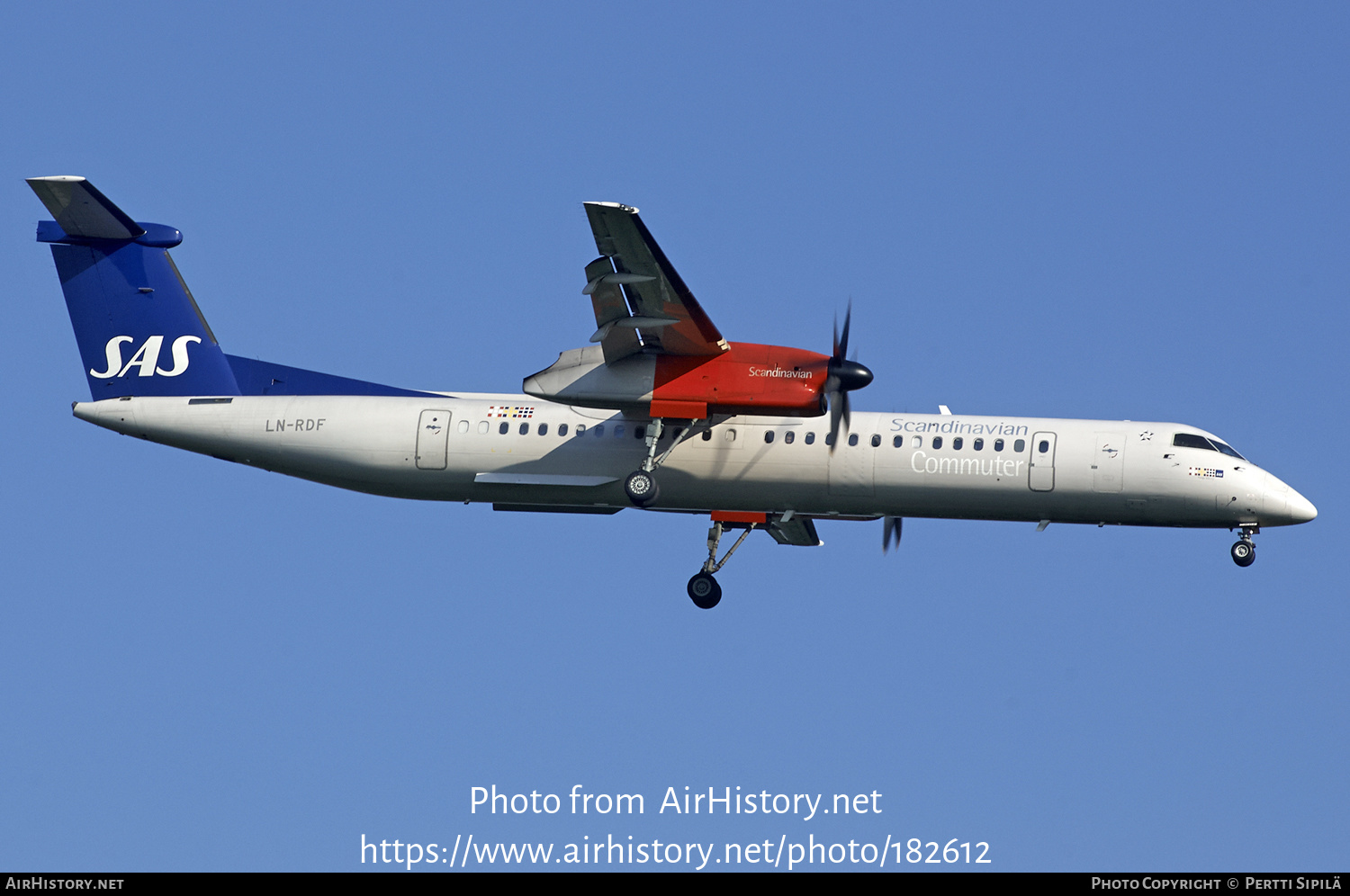 Aircraft Photo of LN-RDF | Bombardier DHC-8-402 Dash 8 | Scandinavian Commuter - SAS | AirHistory.net #182612