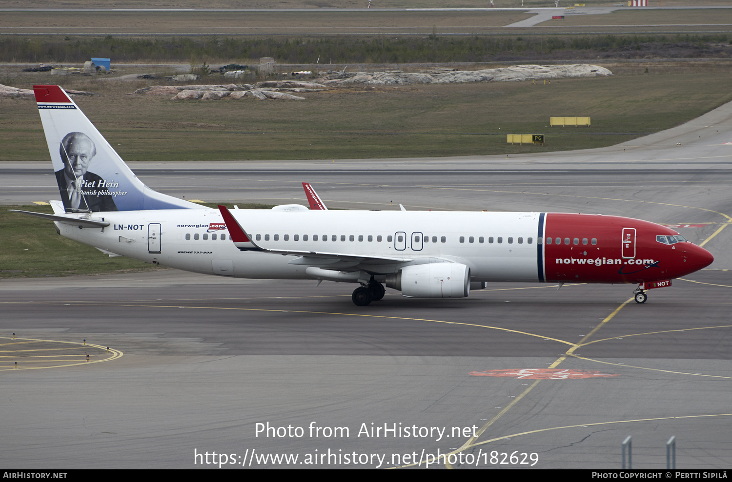 Aircraft Photo of LN-NOT | Boeing 737-8JP | Norwegian | AirHistory.net #182629