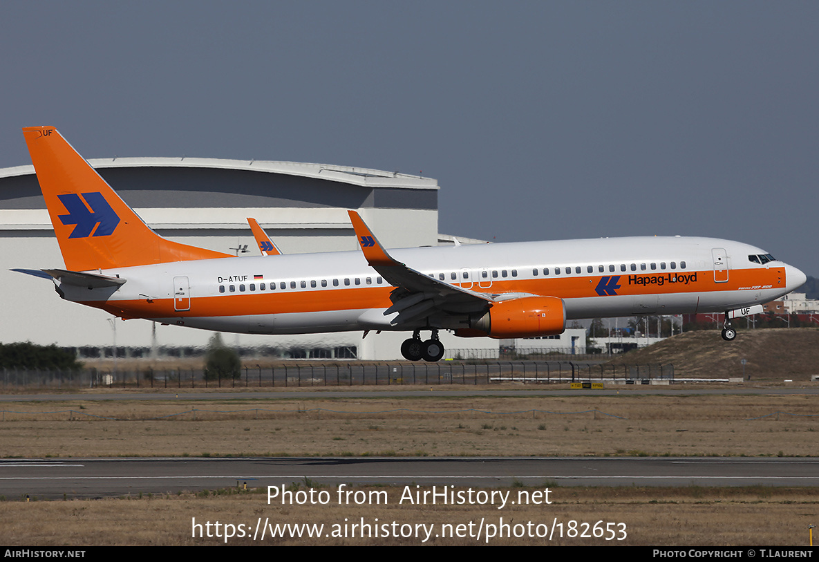 Aircraft Photo of D-ATUF | Boeing 737-8K5 | Hapag-Lloyd | AirHistory.net #182653