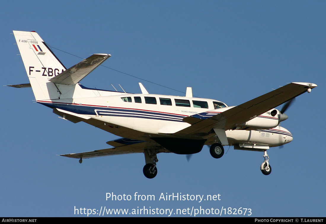 Aircraft Photo of F-ZBGA | Reims F406 Caravan II | France - Customs | AirHistory.net #182673