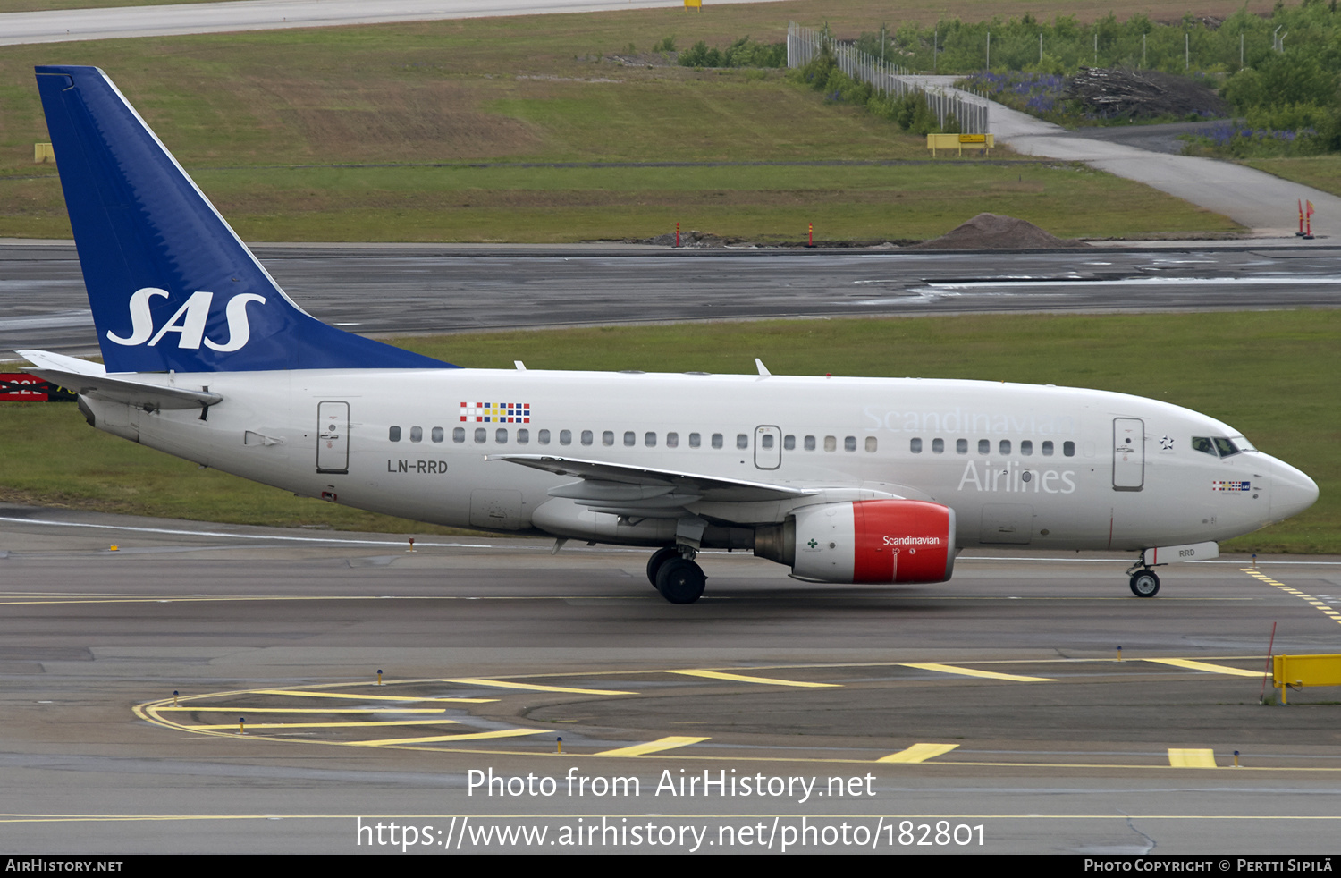 Aircraft Photo of LN-RRD | Boeing 737-683 | Scandinavian Airlines - SAS | AirHistory.net #182801