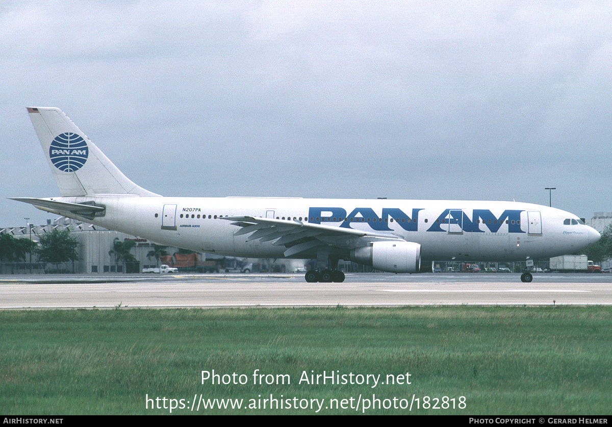 Aircraft Photo of N207PA | Airbus A300B4-203 | Pan American World Airways - Pan Am | AirHistory.net #182818