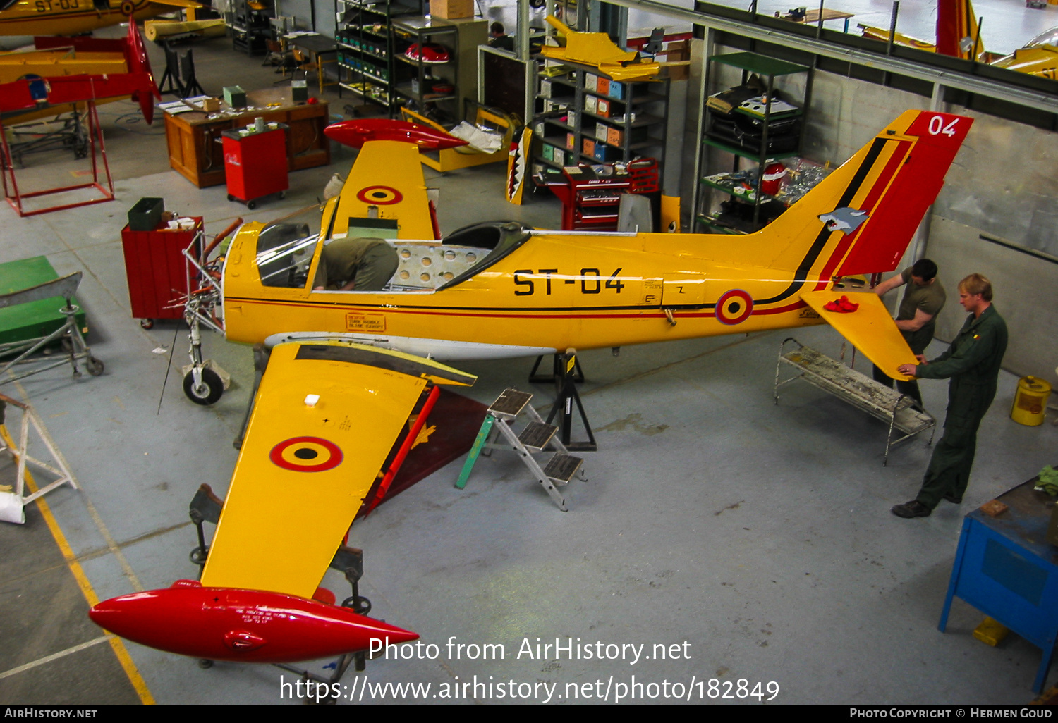 Aircraft Photo of ST-04 | SIAI-Marchetti SF-260M | Belgium - Air Force | AirHistory.net #182849