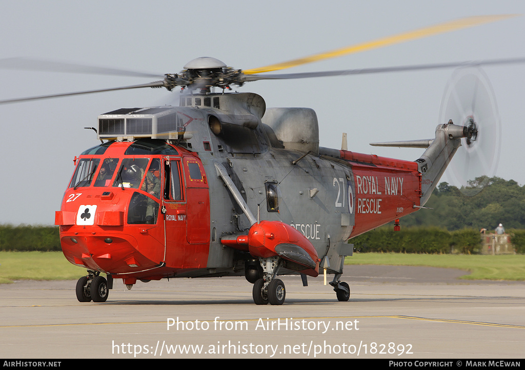 Aircraft Photo of XV673 | Westland WS-61 Sea King HU5 | UK - Navy | AirHistory.net #182892