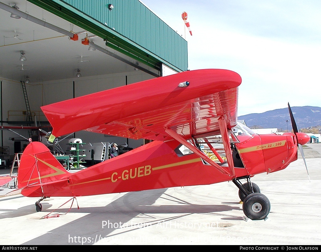 Aircraft Photo of C-GUEB | Piper PA-22/20-150/180 Super Pacer | AirHistory.net #182903