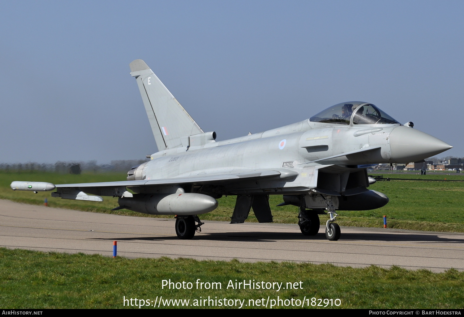 Aircraft Photo of ZJ921 | Eurofighter EF-2000 Typhoon FGR4 | UK - Air Force | AirHistory.net #182910