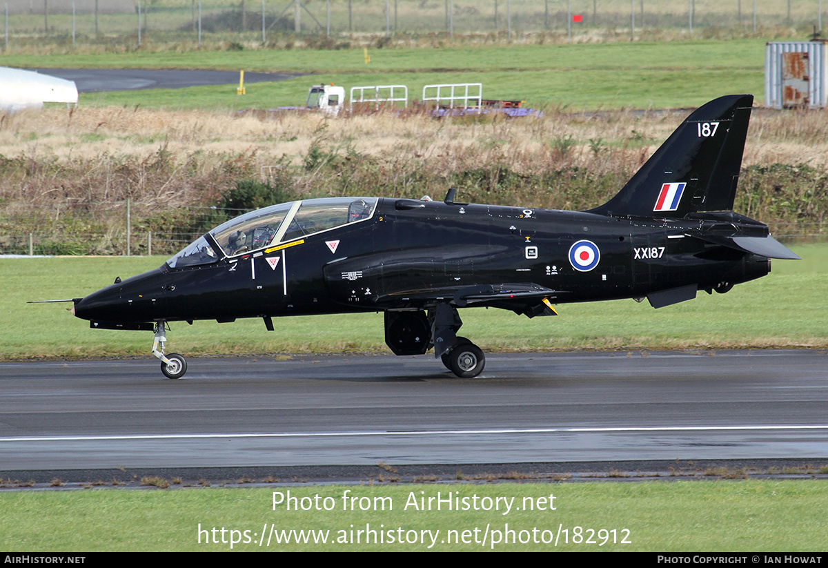 Aircraft Photo of XX187 | British Aerospace Hawk T1A | UK - Air Force | AirHistory.net #182912