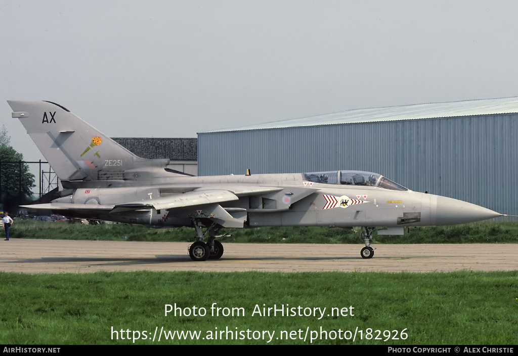 Aircraft Photo of ZE251 | Panavia Tornado F3 | UK - Air Force | AirHistory.net #182926