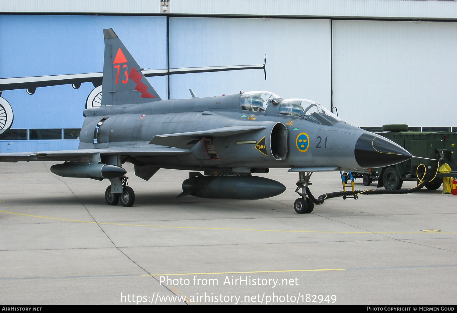 Aircraft Photo Of 37811 | Saab Sk37E Viggen | Sweden - Air Force ...