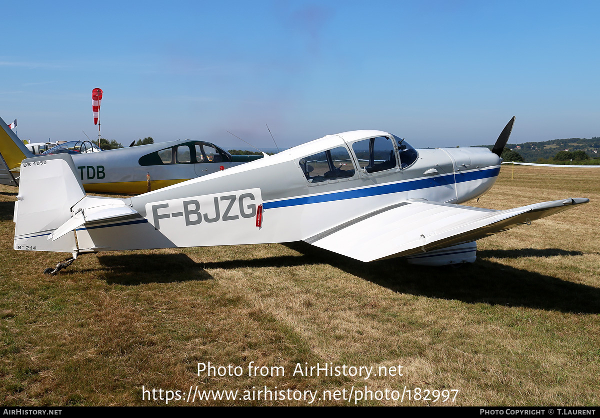 Aircraft Photo of F-BJZG | Jodel DR-1050 Ambassadeur | AirHistory.net #182997