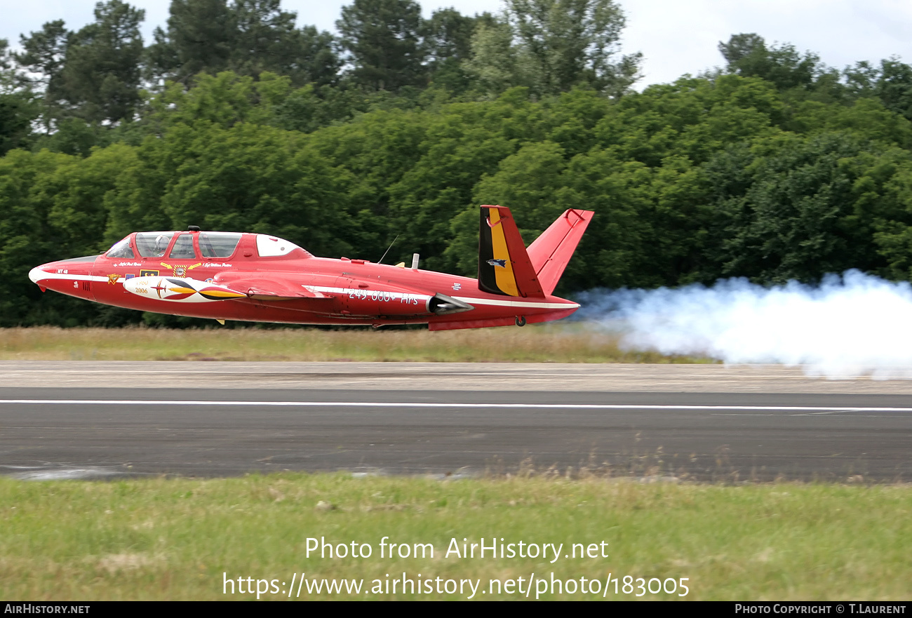 Aircraft Photo of MT48 | Fouga CM-170R Magister | Belgium - Air Force | AirHistory.net #183005