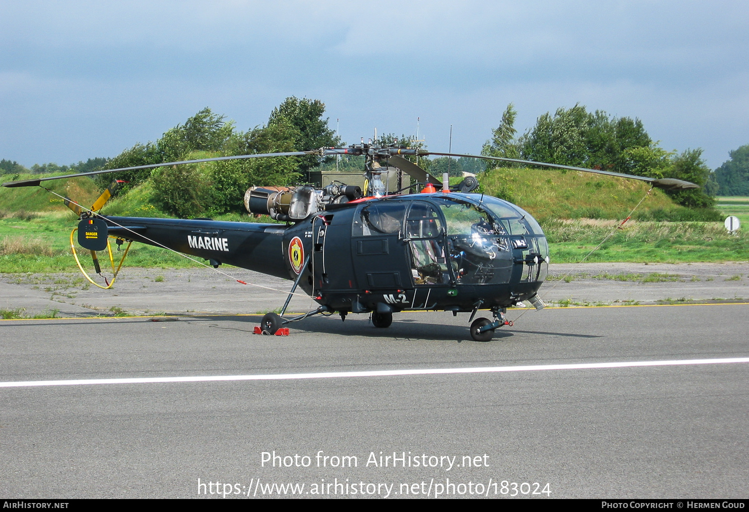 Aircraft Photo of M-2 | Aerospatiale SA-316B Alouette III | Belgium - Navy | AirHistory.net #183024