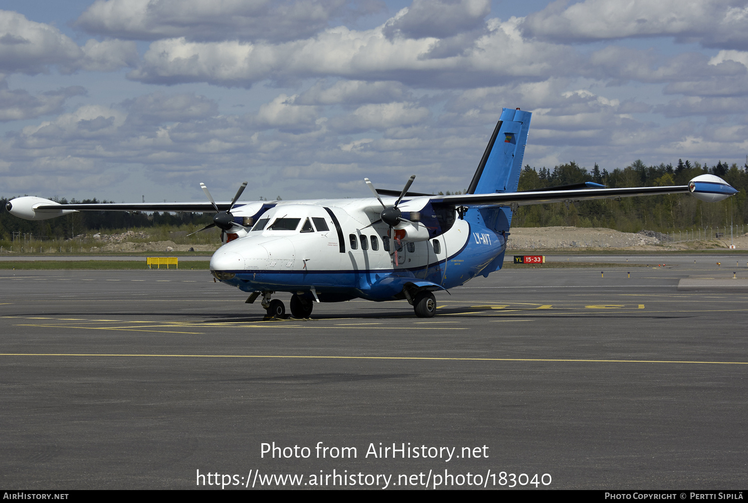 Aircraft Photo of LY-AVT | Let L-410UVP-E3 Turbolet | Apatas Air | AirHistory.net #183040