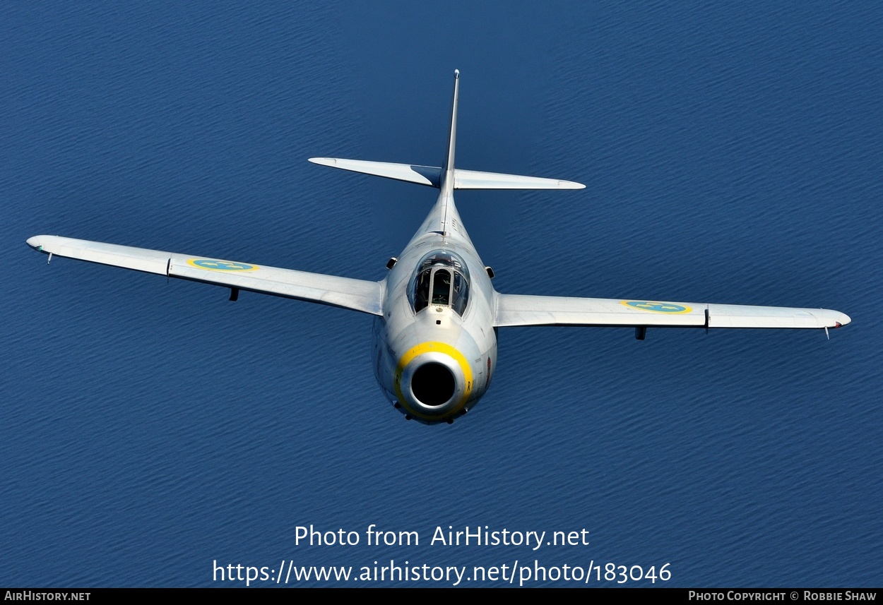 Aircraft Photo of SE-DXB / 29670 | Saab J29F Tunnan | Sweden - Air Force | AirHistory.net #183046